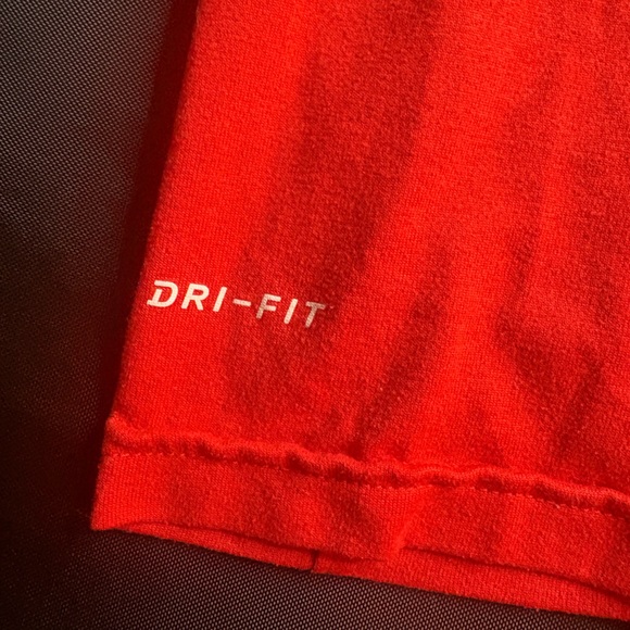 Nike Dri-FIT Bright Red Top - Picture 2 of 6